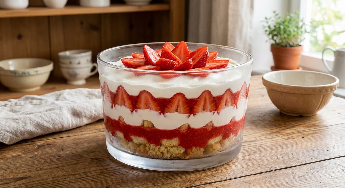 Erdbeer-Tiramisu