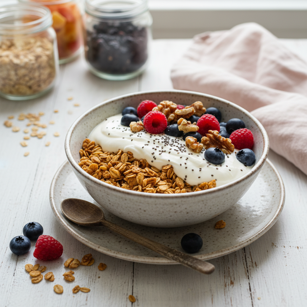 Skyr-Bowl mit Beeren