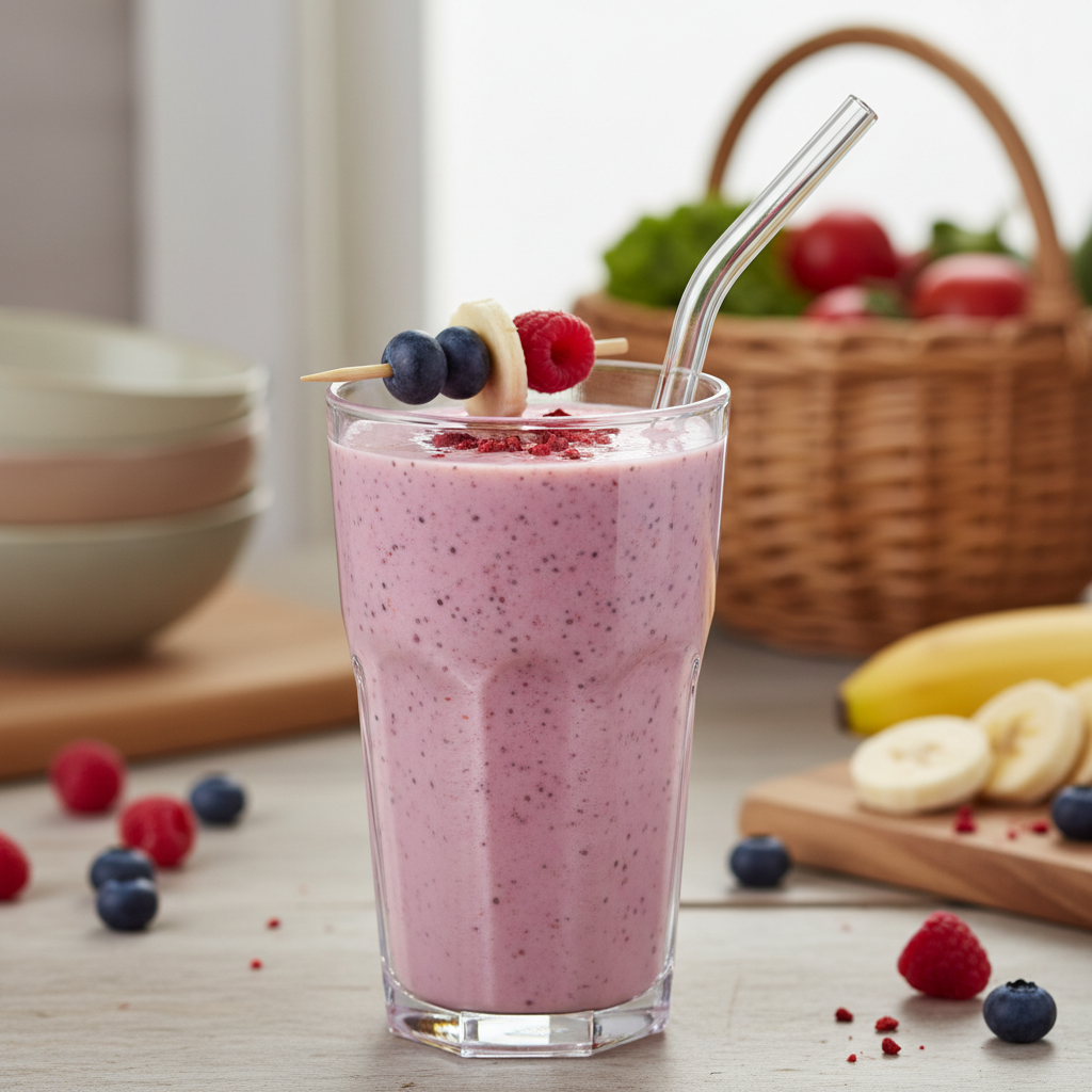 Klassischer Beeren-Smoothie